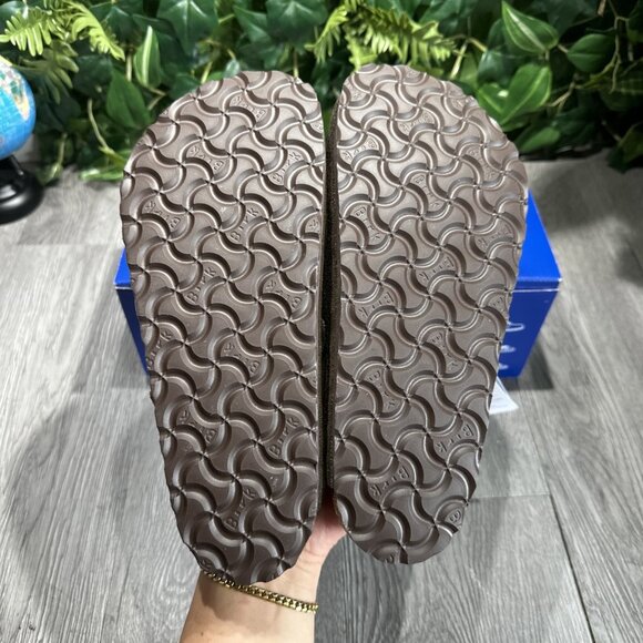 BIRKENSTOCK Boston Soft Footbed Suede Leather Unisex Women Size 7 Mocca - Picture 7 of 7